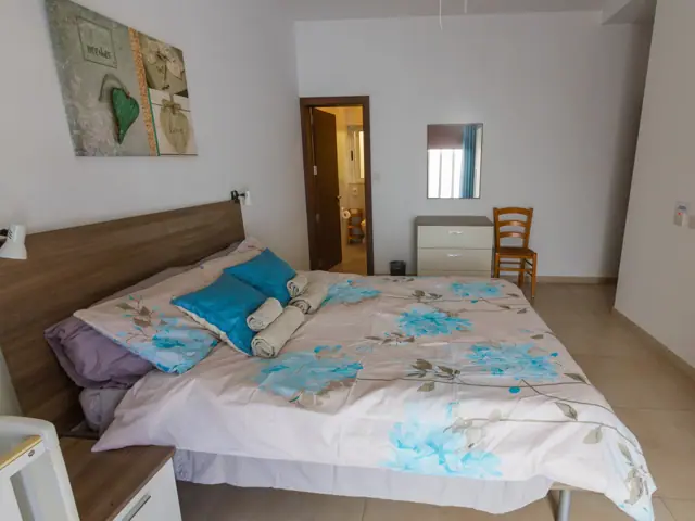 Bedroom 1 with queen bed